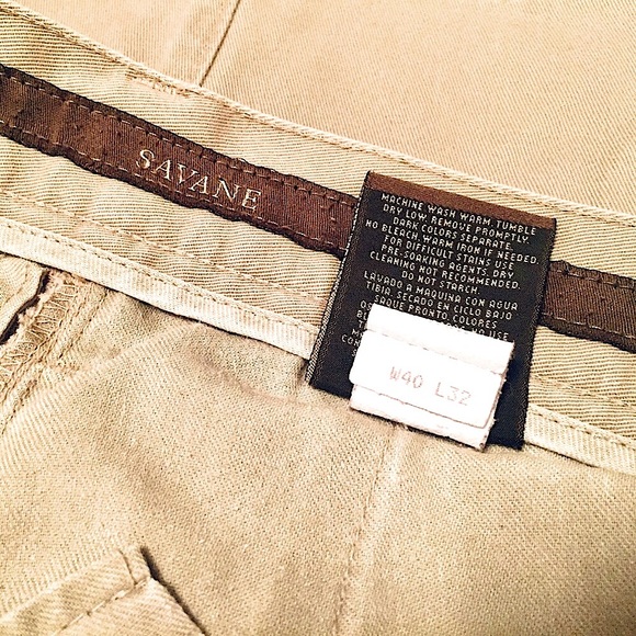 Men’s Savane Flat Khaki Pants Bundle (40W X 32L) - Picture 12 of 14